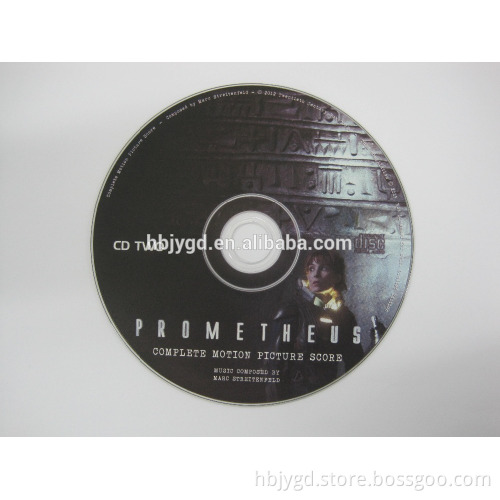 Music Audio CD with doulbe CD jewel case and booklet paper cover package